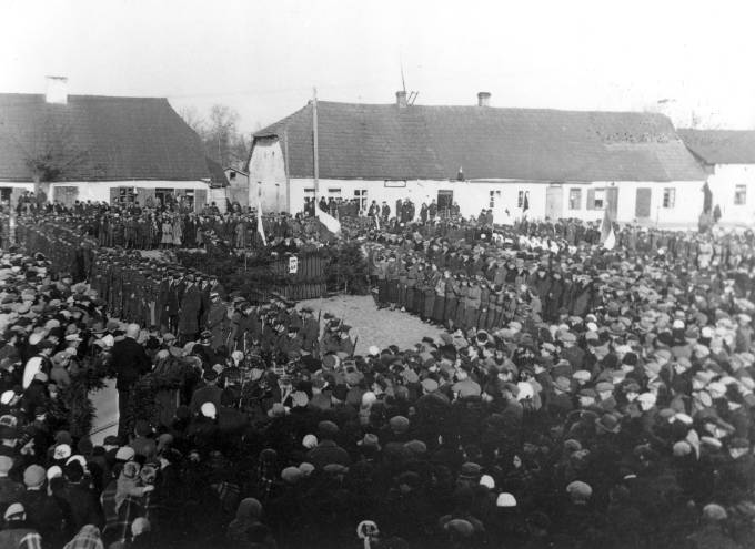 Uroczystość patriotyczna 1939